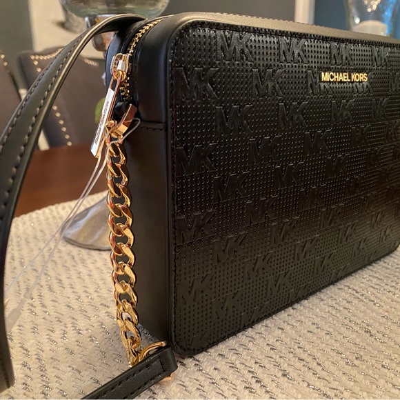 NWT! Michael Kors Jet Set Zip Crossbody Bag - Picture 2 of 16